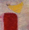 Andrea Paro, Ausblicke, 2003, Acryl und Sand auf Linoleum, 20 x 20 cm